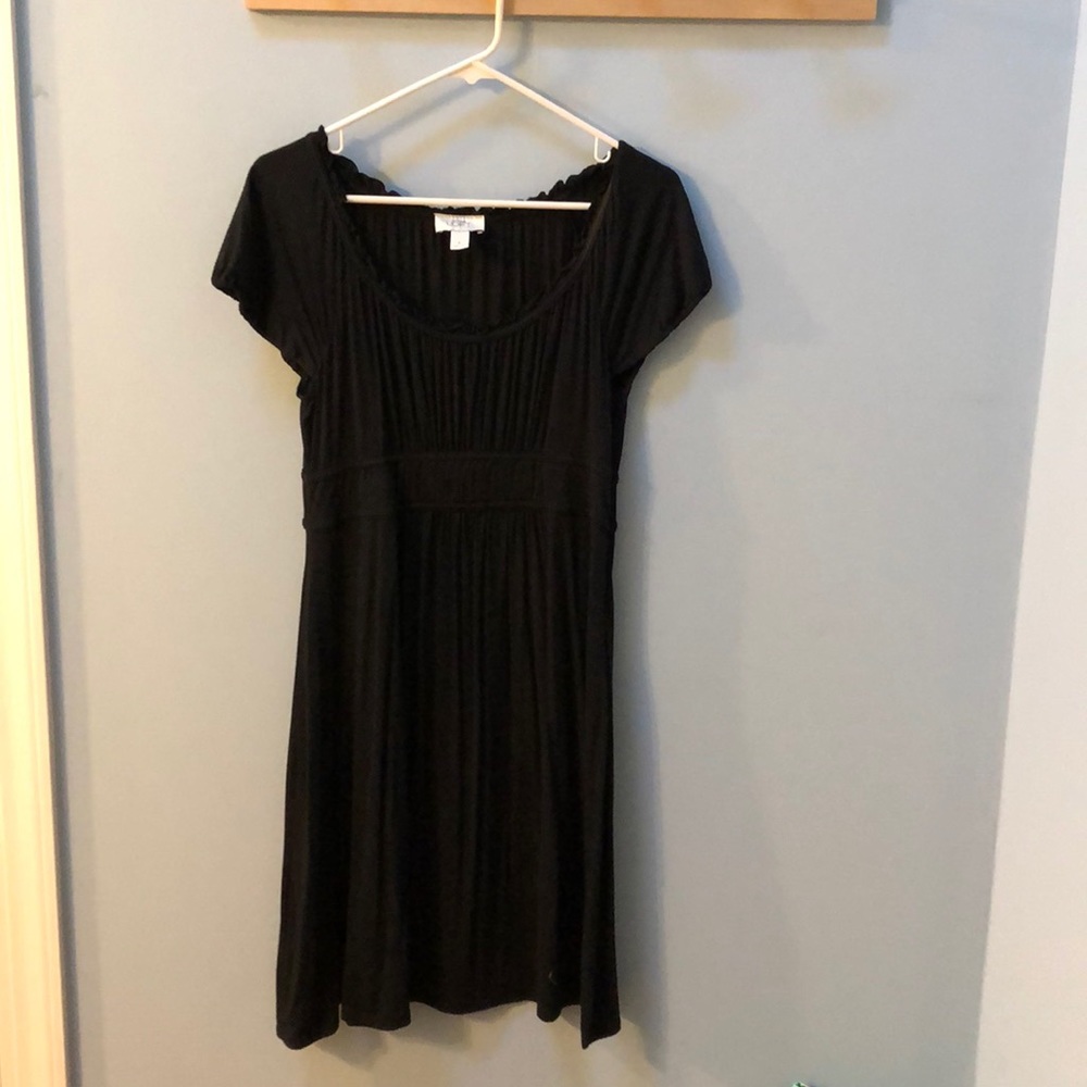 LOFT Black Knit Dress
